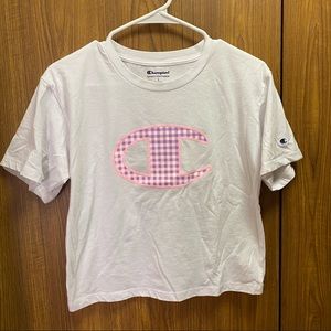 Champion Gingham Crop Top